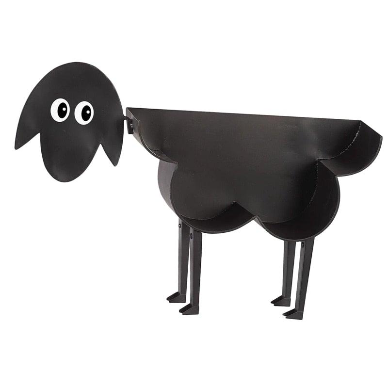Decorative Sheep Iron Toilet Paper Holder