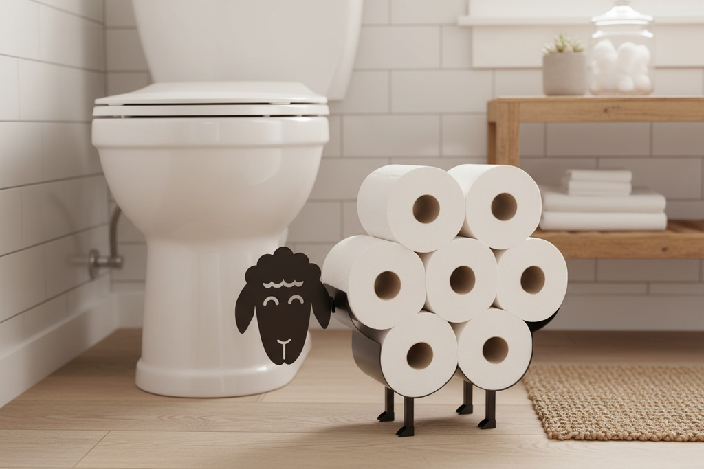 Sheep Decorative Toilet Paper Holder