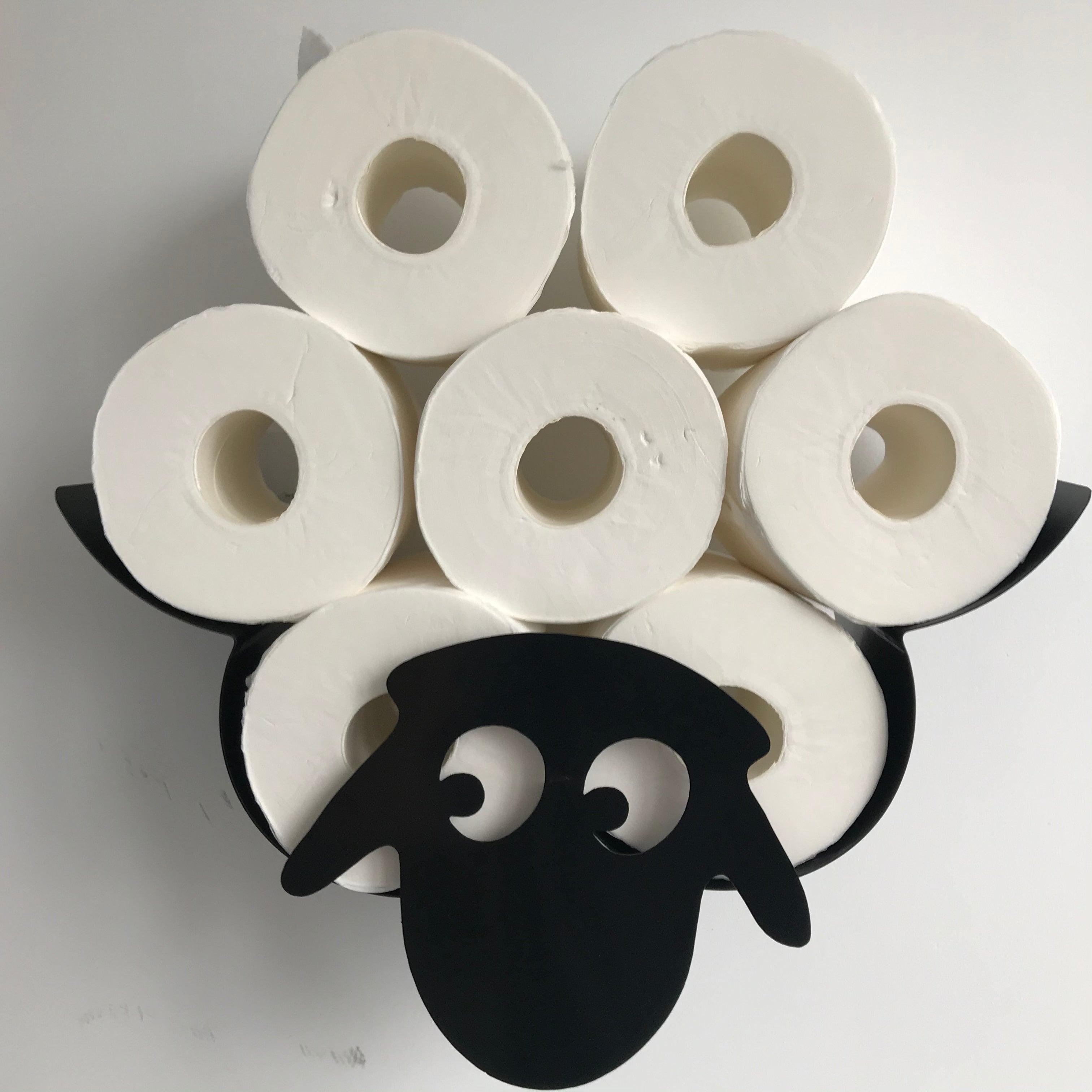 Sheep Wall-Mounted Toilet Paper Roll Holder