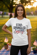 Star-Spangled and Sassy Tee - Product Image
