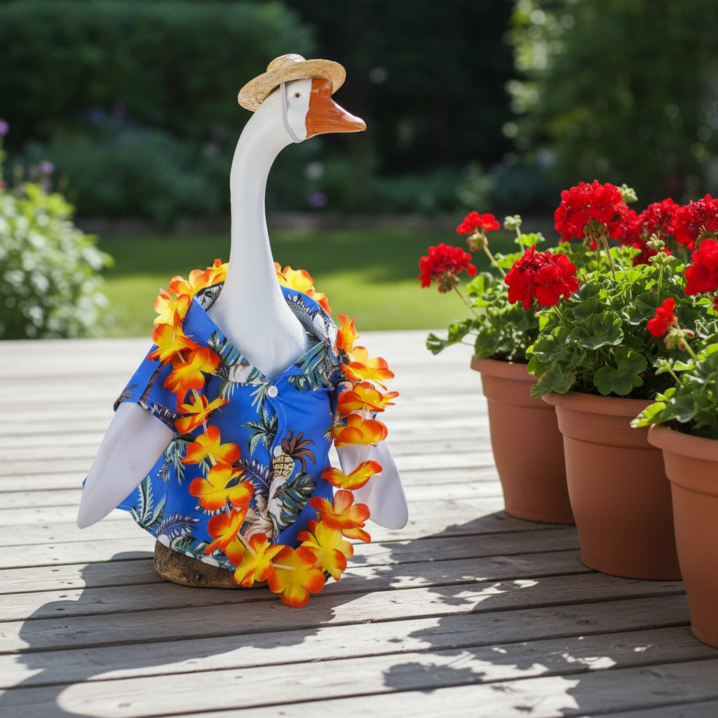 Summer Porch Goose – Retry Ultra Realistic