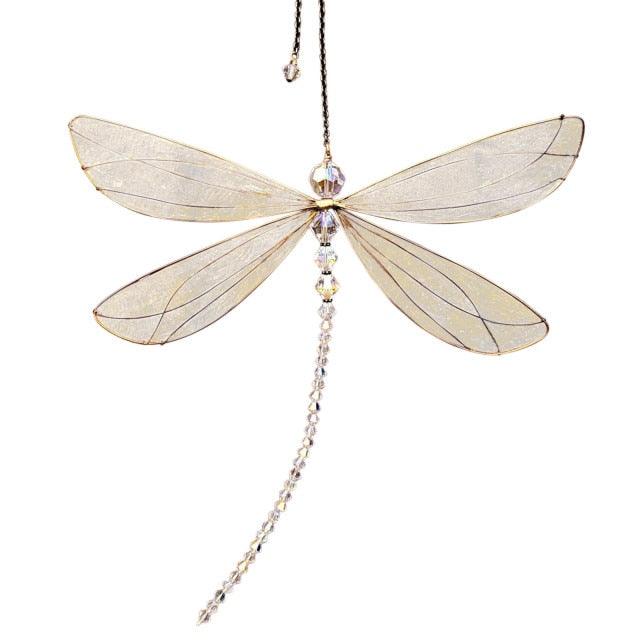 Crystal Angel Wing Sun Catcher Prism Pendant