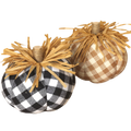 Buffalo Check Plush Pumpkin