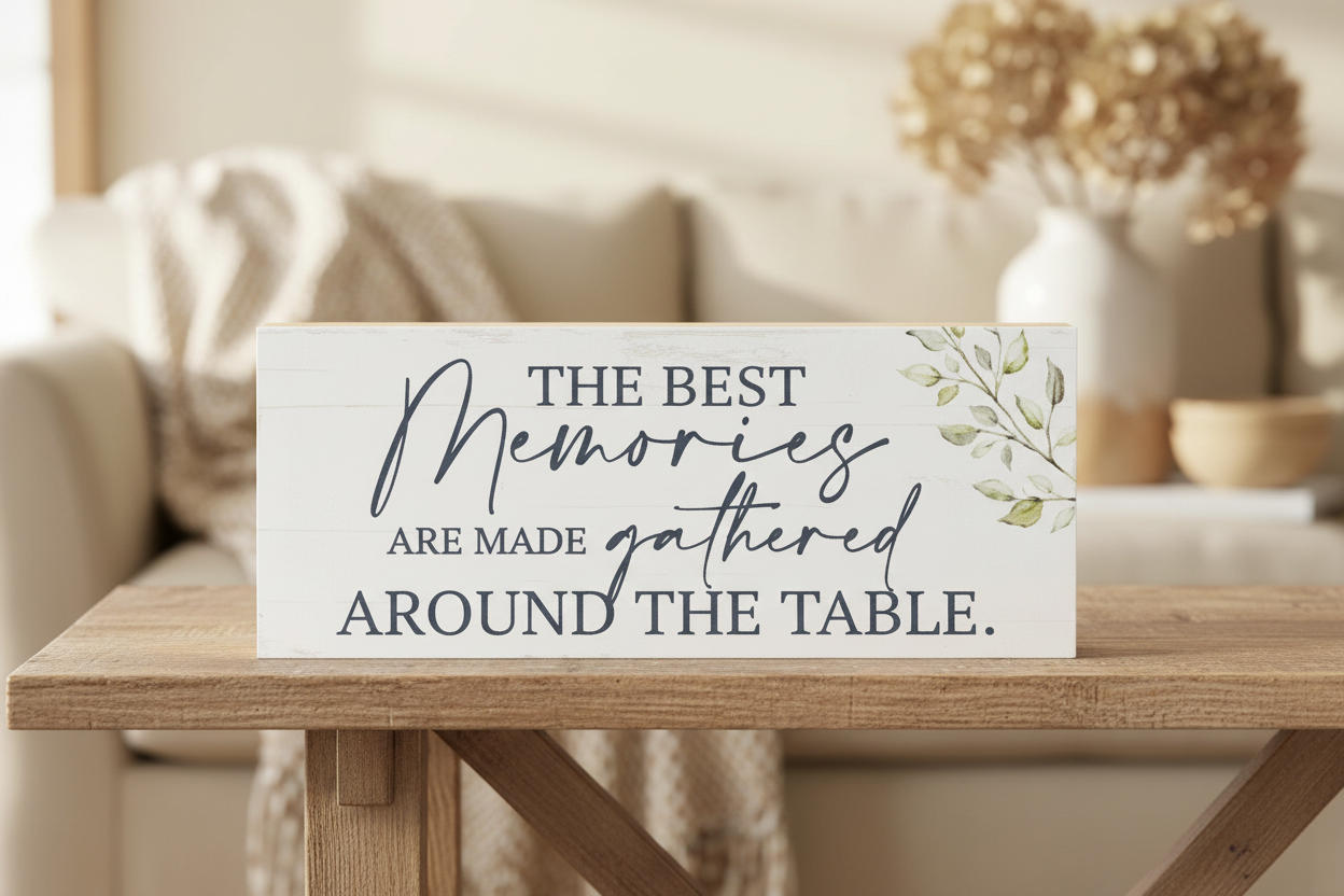 The Best Memories Shelf Sitter Lifestyle