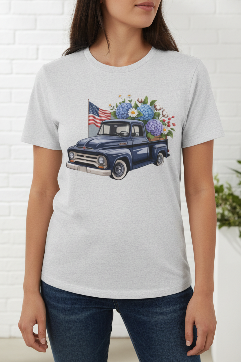 Vintage Truck T-Shirt Lifestyle Image