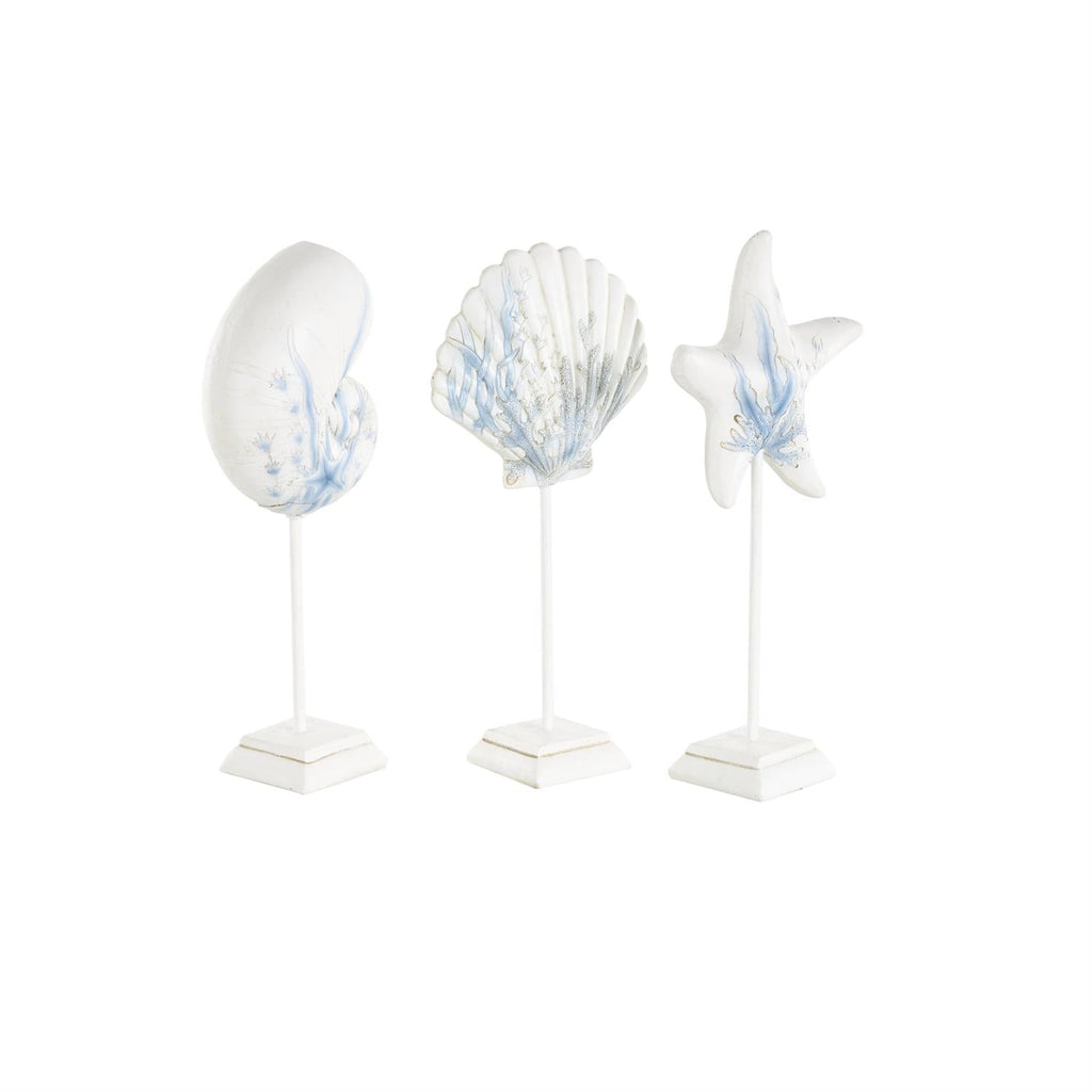 Sea Life Shell & Starfish Sculpture