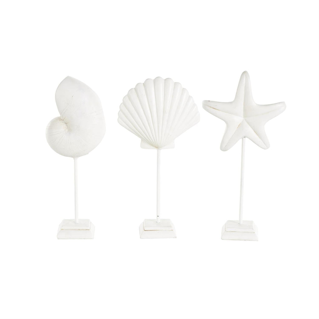 Sea Life Shell & Starfish Sculpture