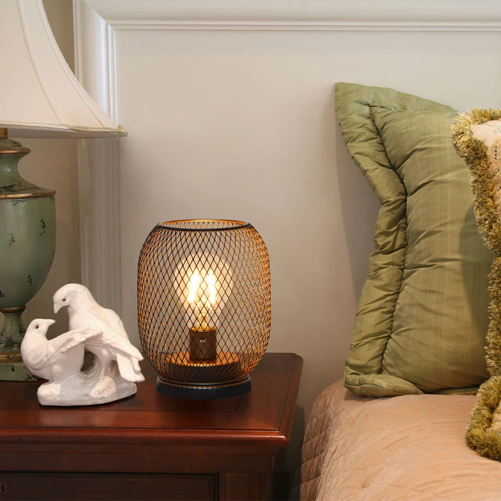Set of 2 Battery Operated Egg Shape LED Table Lanterns