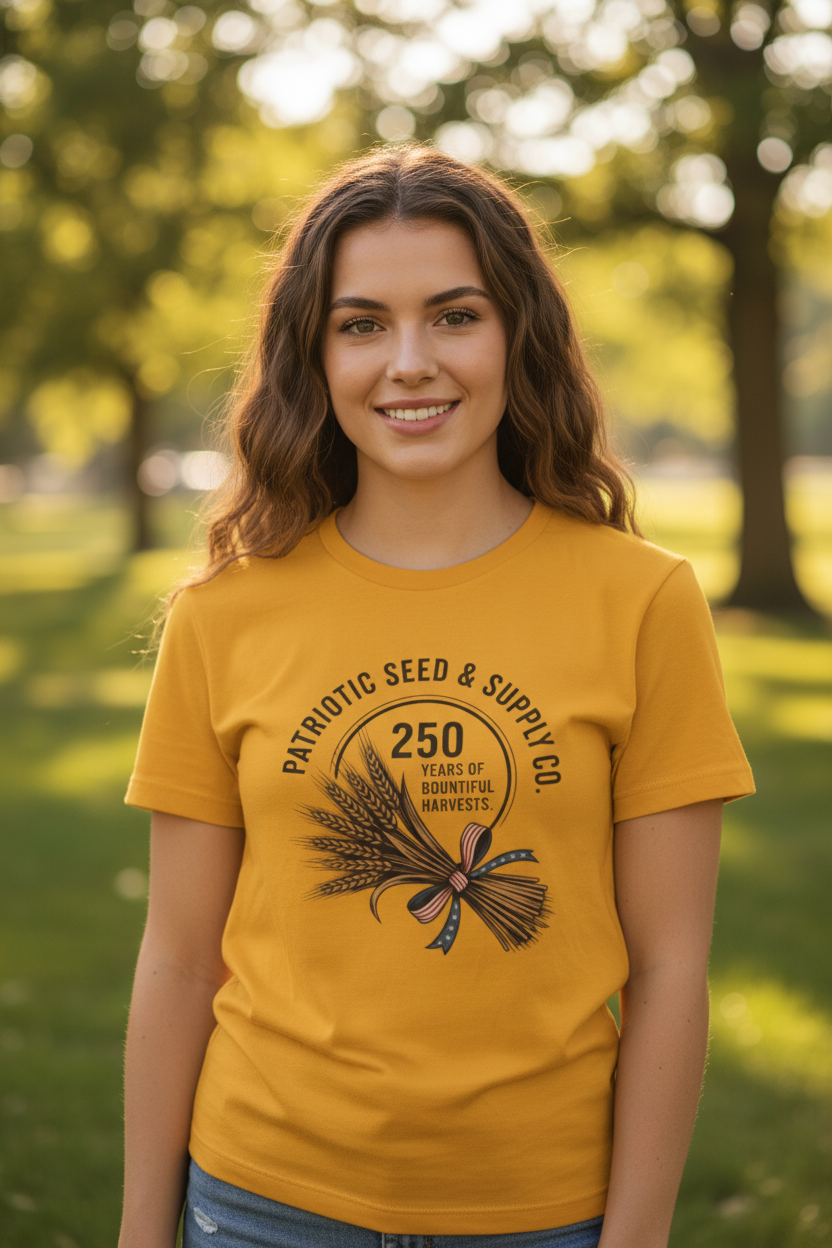 Woman Wearing Graphic Tee Lifestyle
